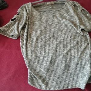 Casual wear with arm holes